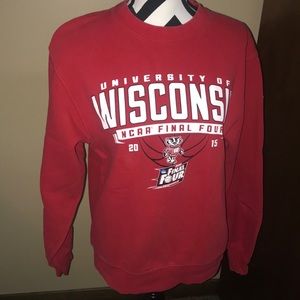 ⭐️ BOGO ⭐️ Wisconsin Badgers Final Four Crewneck